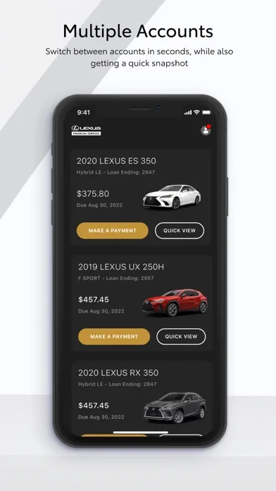 Lexus Financial Services screenshot 4