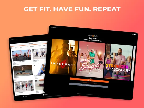 Daily Burn: Workout Coach screenshot 1