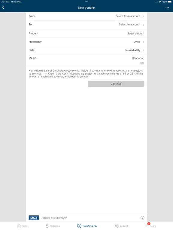 Golden 1 Mobile screenshot 5