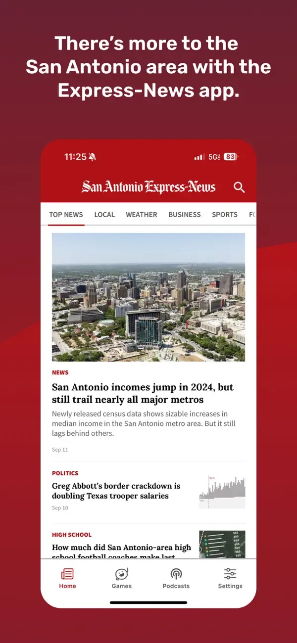 San Antonio Express-News screenshot 1