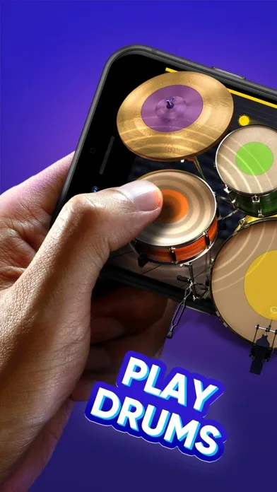 WeDrum: Drum Games, Real Drums screenshot 1