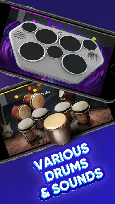 WeDrum: Drum Games, Real Drums screenshot 3