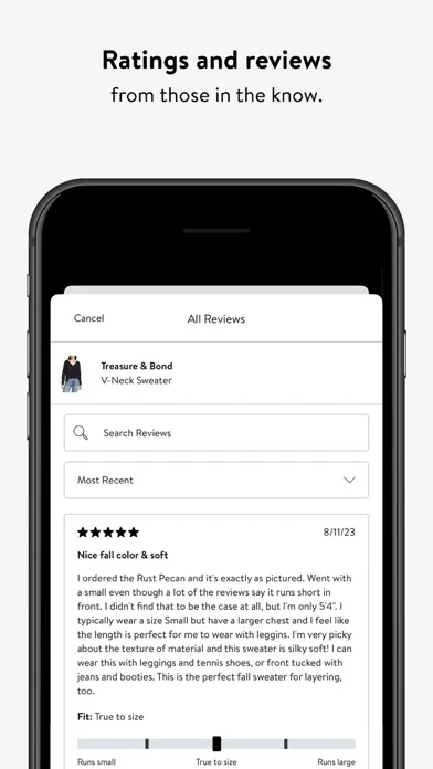 Nordstrom screenshot 5