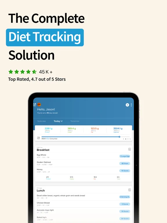 My Macros+ | Macro Tracker screenshot 1