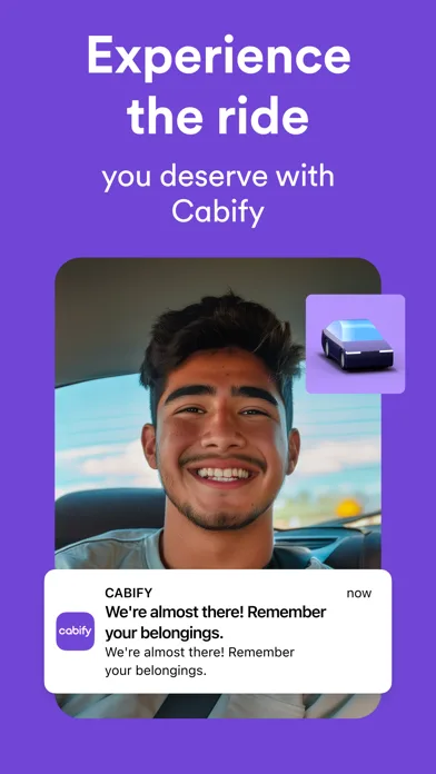 Cabify screenshot 1