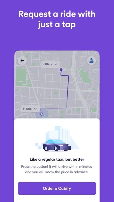 Cabify screenshot 2