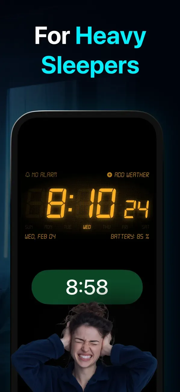 Alarm Clock HD screenshot 2