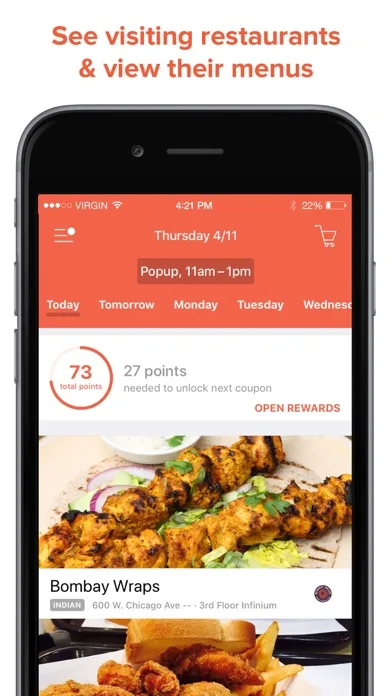 Fooda - Office Lunch Services screenshot 1