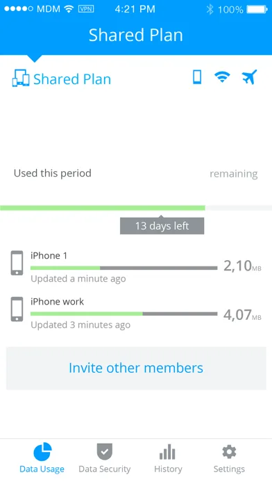 My Data Manager VPN Security screenshot 3