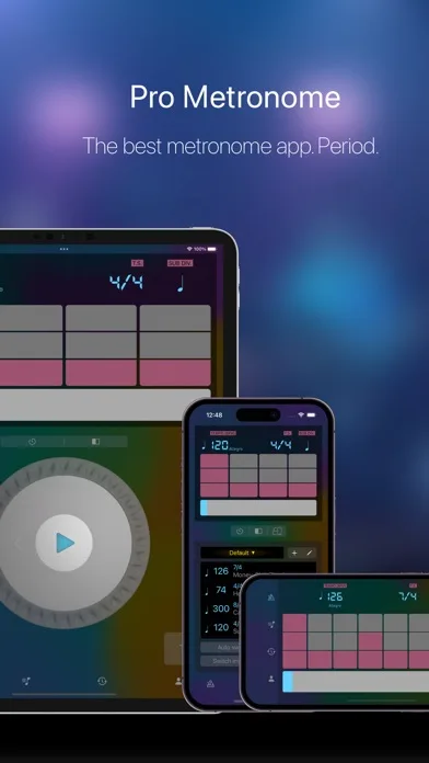 Pro Metronome - Tempo & Tuner screenshot 1