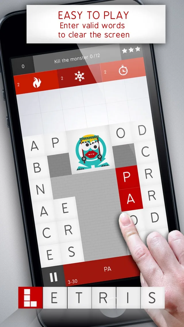 Letris 4: Best word puzzle game screenshot 1