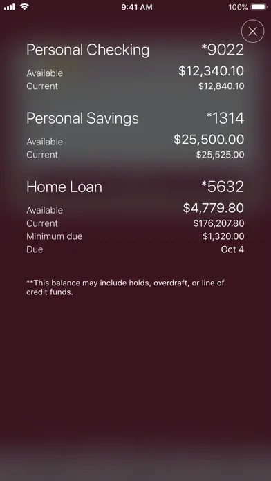 Mechanics Bank Mobile Banking screenshot 1