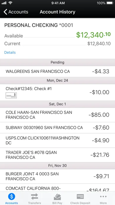 Mechanics Bank Mobile Banking screenshot 3
