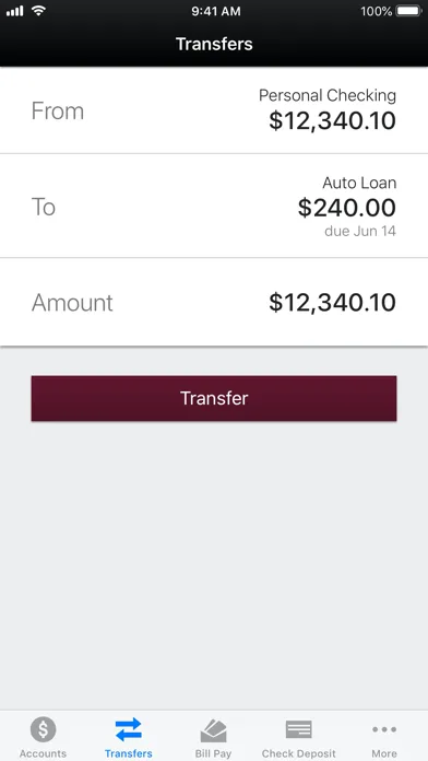 Mechanics Bank Mobile Banking screenshot 4