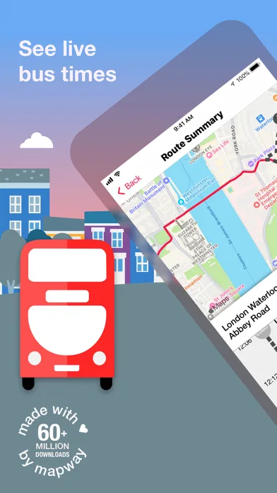 Bus Times London Countdown App screenshot 1