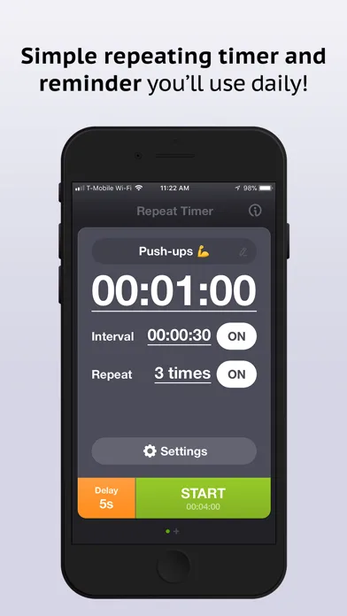 Repeat Timer: Interval Remind screenshot 2