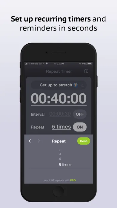 Repeat Timer: Interval Remind screenshot 3