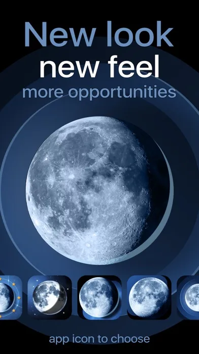 Deluxe Moon Pro • App & Widget screenshot 1