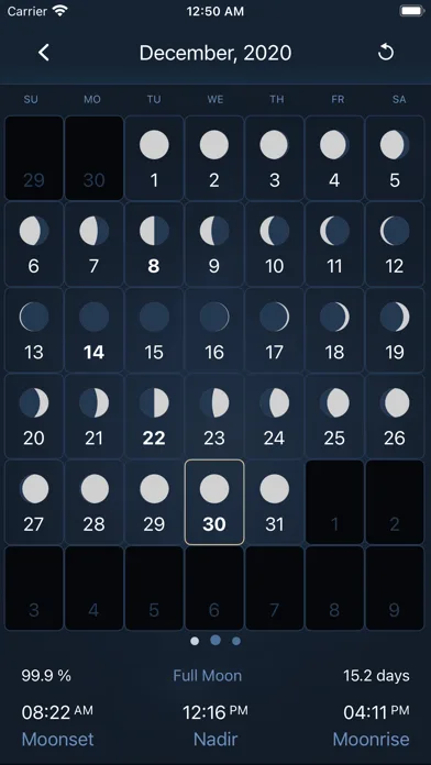 Deluxe Moon Pro • App & Widget screenshot 5