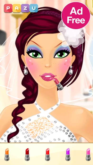 Makeup Girls Wedding Dress up screenshot 2