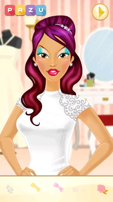 Makeup Girls Wedding Dress up screenshot 5