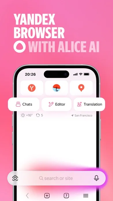 Yandex Browser with Alice AI screenshot 1