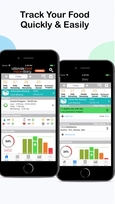 Value Diary - Weight Loss Diet screenshot 2