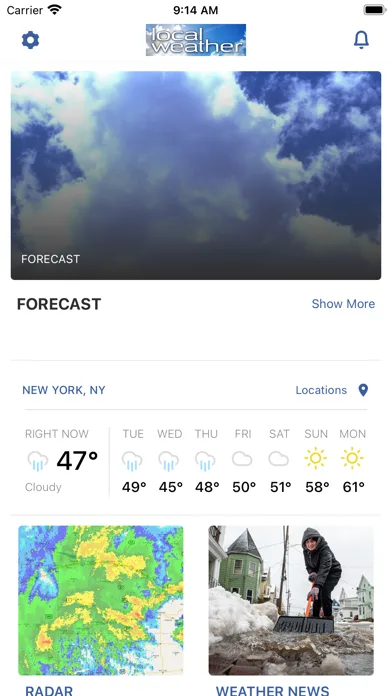 Local Weather Radar & Forecast screenshot 1