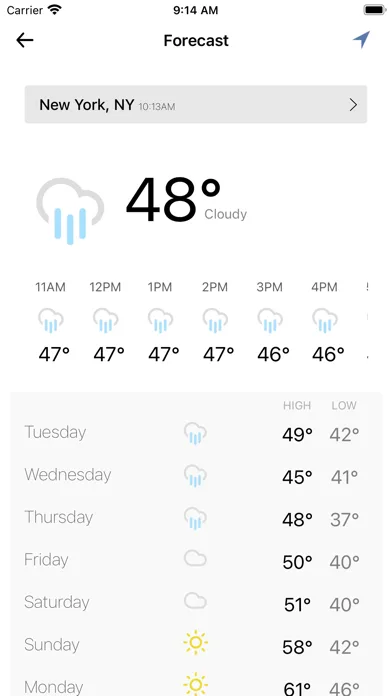 Local Weather Radar & Forecast screenshot 3