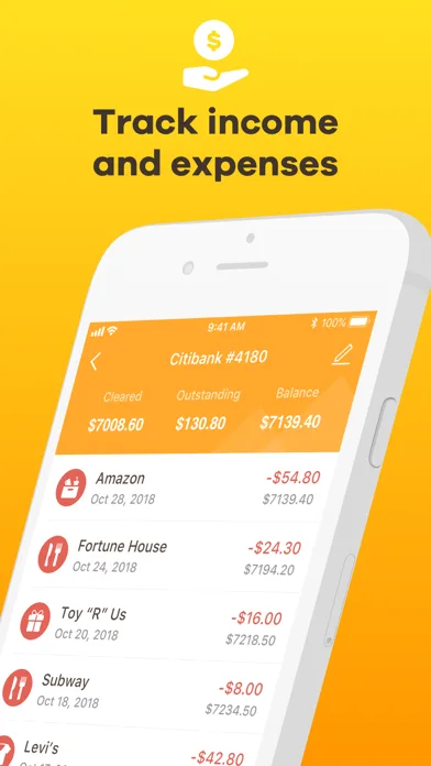Checkbook - Account Tracker screenshot 2