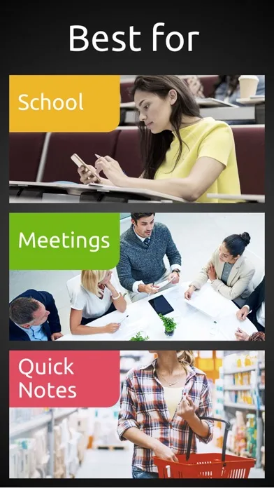 SuperNote Notes Recorder+Photo screenshot 5