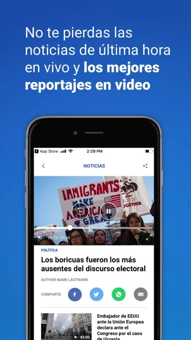 Univision Noticias screenshot 3