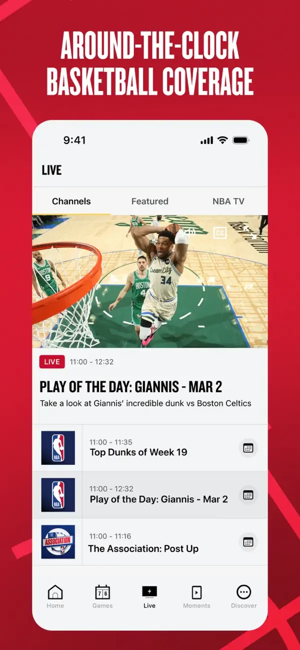 NBA: Live Games & Scores screenshot 5