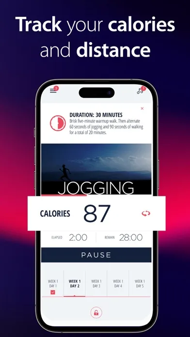 C25K® 5K Running Coach & Map screenshot 3