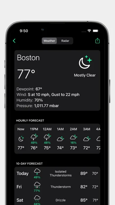 NOAA Weather Radar screenshot 2