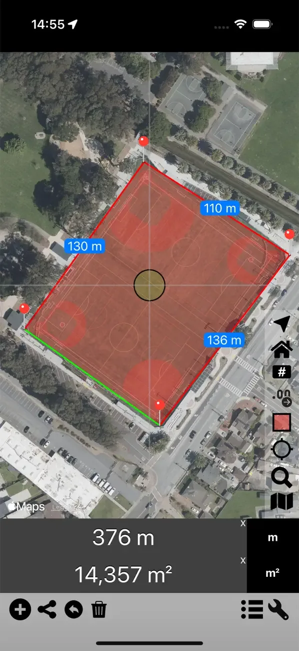 Area & Distance - Map Measure screenshot 3