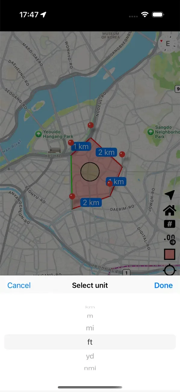 Area & Distance - Map Measure screenshot 4