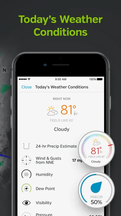 Weather Underground: Local Map screenshot 3