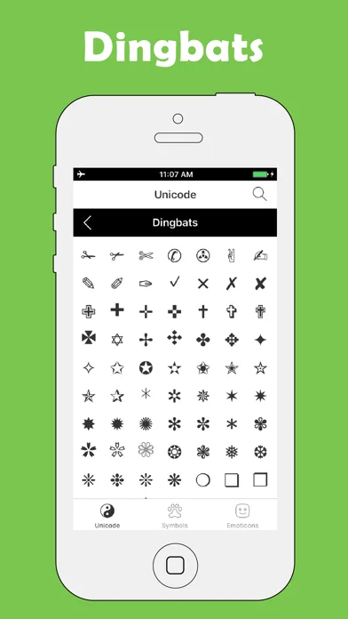 Symbol Pad & Icons for Texting screenshot 1