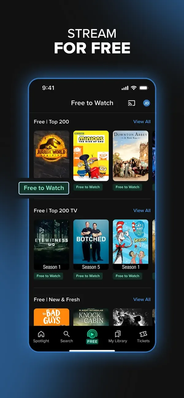 Fandango at Home: Movies & TV screenshot 2