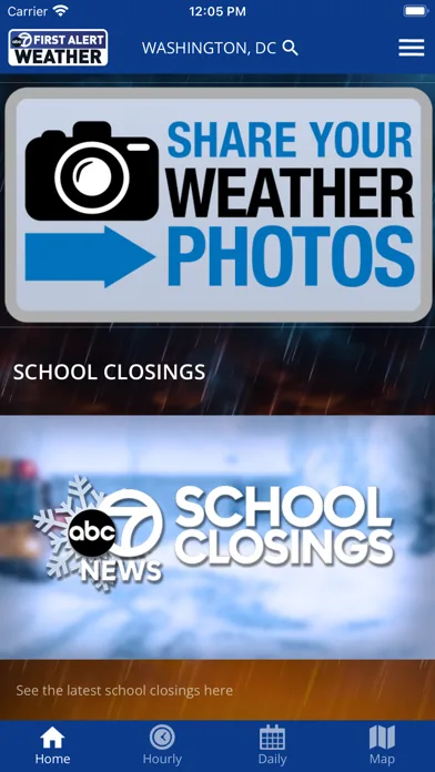 7NewsDC First Alert Weather screenshot 1