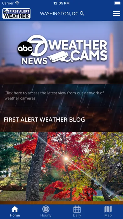 7NewsDC First Alert Weather screenshot 2