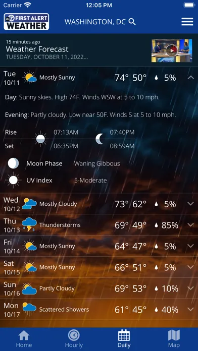 7NewsDC First Alert Weather screenshot 4