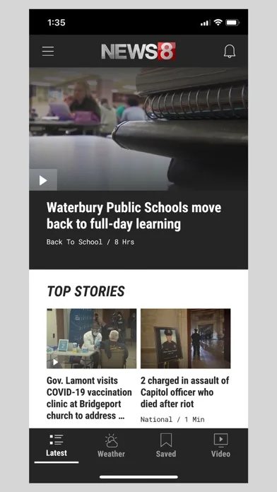 WTNH News 8 screenshot 1