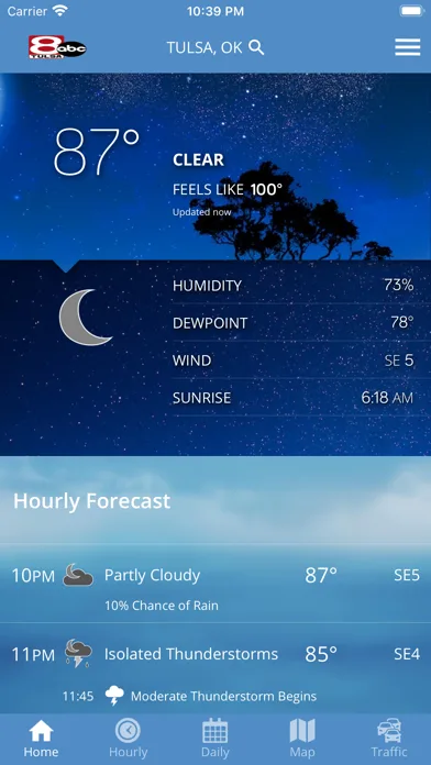 KTUL WX screenshot 1
