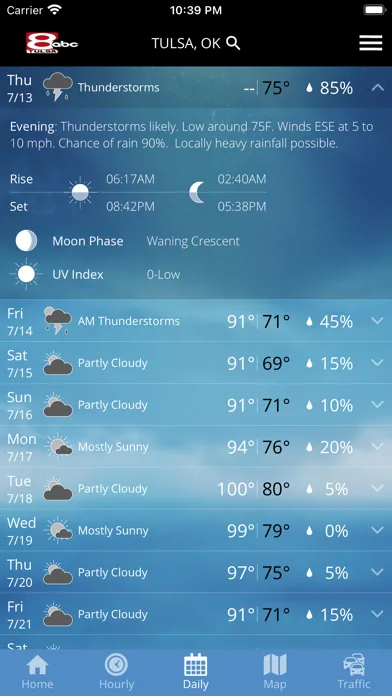 KTUL WX screenshot 3