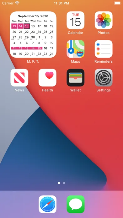 Menstrual Period Tracker screenshot 3