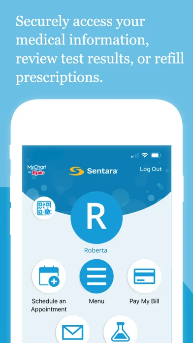Sentara MyChart screenshot 5