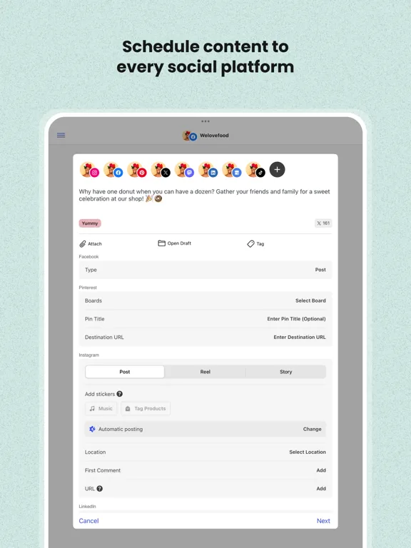 Buffer: Plan & Schedule Posts screenshot 2