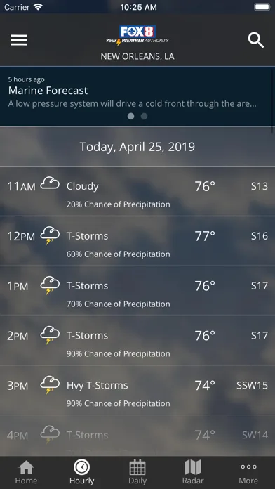 FOX 8 Weather screenshot 2